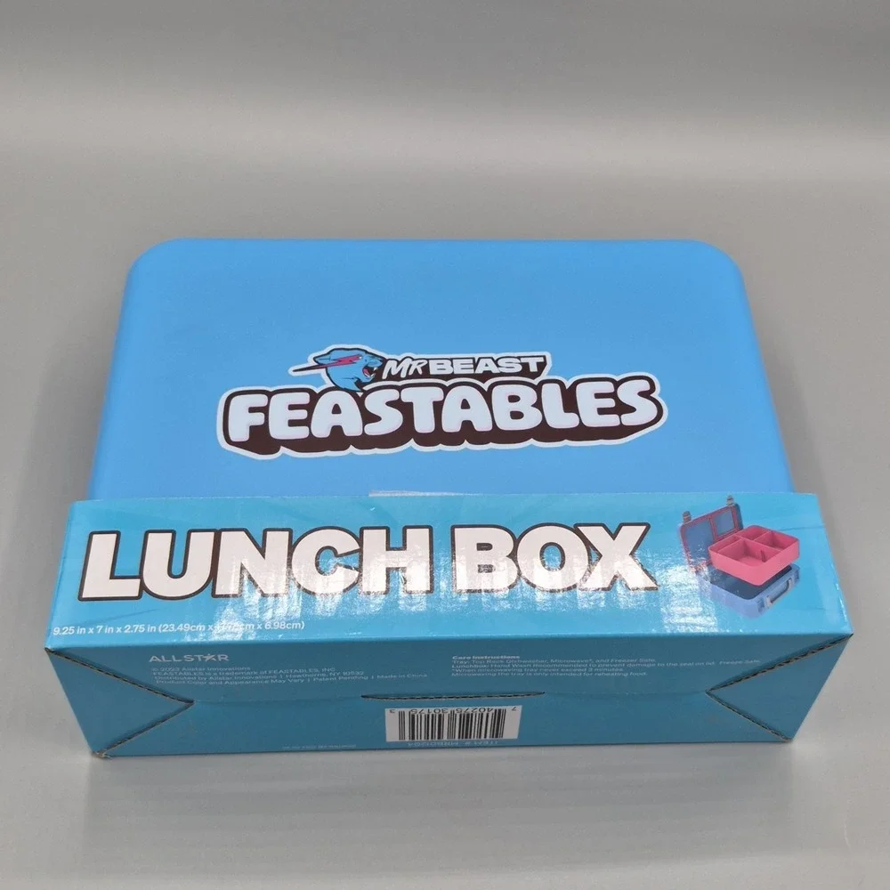 MR. BEAST Feastables Limited Edition Collectible Lunch Bento Box